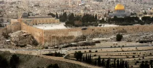 Moriah: Old City of Jerusalem. Temple Mount. Al-Aqsa Mosque, Dome of