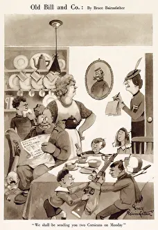 Sending: Old Bill and Co. by Bruce Bairnsfather 1940