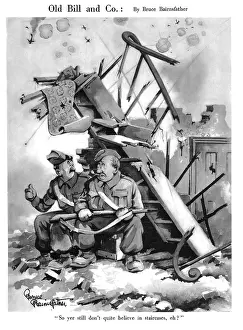 Staircases: Old Bill and Co. September 1940