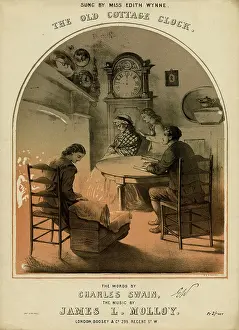 Fireside: THE OLD COTTAGE CLOCK