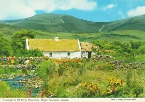 Dingle: Old Cottage in the Kerry Mountains, Dingle Peninsula