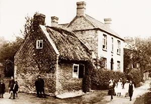 Lowdham: Old cottage, Lowdham early 1900's