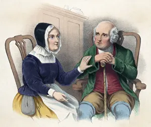 Contented: OLD COUPLE
