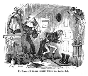 Marchioness: The Old Curiosity Shop, Mr Brass at the keyhole
