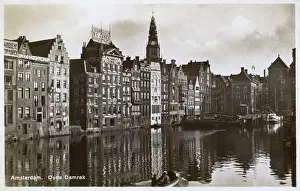 Warehouses: Old Damrak Canal, Amsterdam, Netherlands