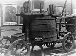 Shand: Old fire engine in a museum