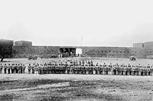 Windhoek: Old fortress in Windhoek, 1904
