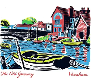 Granary: The Old Granary, Wareham ? river scene