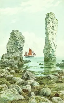 Boulders: Old Harry Rocks, Swanage, Dorset