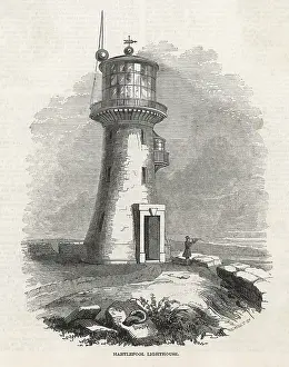 Hartlepool: Old Hartlepool Lighthouse, north east England