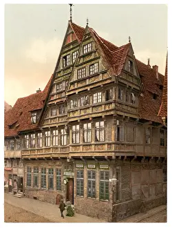 Hildesheim: Old house, Hildesheim, Hanover, Germany