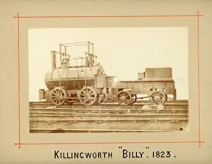 Bleasdale: Old Killingworth 4 wheeled engine by George Stephenson