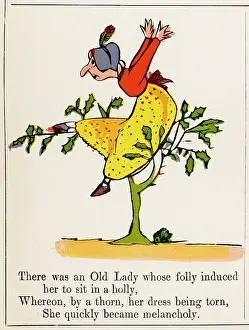 Induced: Old Lady Whose Folly, Edward Lear