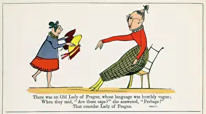Answered: Old Lady of Prague, Edward Lear