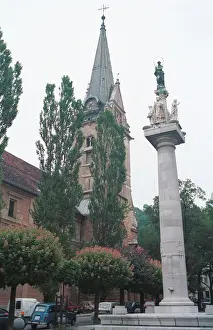 Slovenia: Old part of Ljubljana, 1994