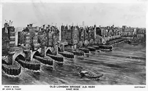 Palatial: Old London Bridge - circa AD 1630