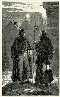 Moonlight: Old London Characters - Bellmen