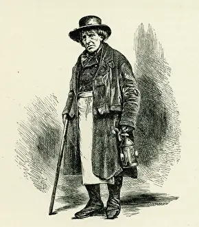 Watchman: Old London Characters - Charley, an aged parish constable