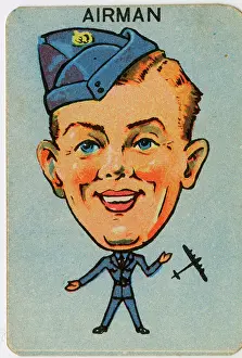 Airmen: Old Maid card - Airman