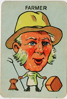 Cheeks: Old Maid card - Farmer