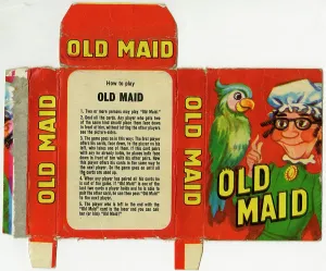 Parrots: Old Maid card game - box design