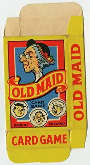 Severe: Old Maid card game - box design