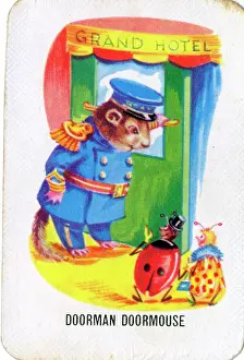 Epaulettes: Old Maid card game - Doorman Dormouse