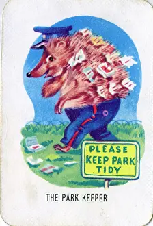 Notice: Old Maid card game - The Park Keeper