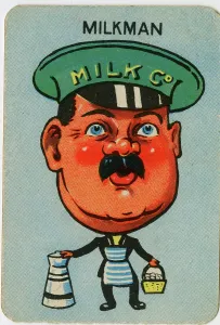 Milkman: Old Maid card - Milkman