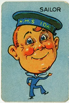 Hornpipe: Old Maid card - Sailor