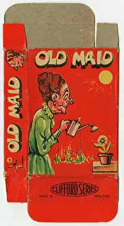 Watering: Old Maid reissue - box design