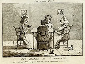 Castle Howard Collection: Old maids at Quadrille