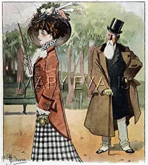 Connoisseur: OLD MAN ADMIRES WOMAN