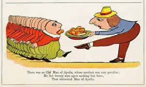 Buns: Old Man of Apulia, Edward Lear