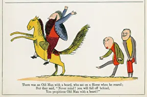 Reared: Old Man with a Beard, Edward Lear