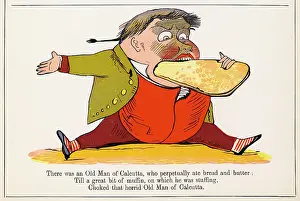 Stuffing: Old Man of Calcutta, Edward Lear