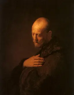 1631: Old Man, circle of Rembrandt