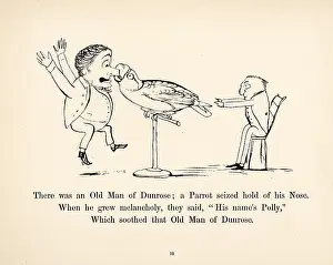 Melancholy: Old Man of Dunrose, Edward Lear