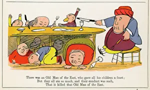 Limerick: Old Man of the East, Edward Lear