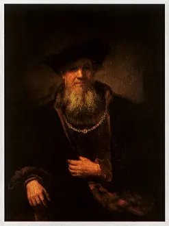 1645: An Old Man in A Fur-Lined Coat
