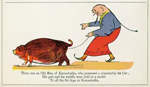 Limerick: Old Man of Kamschatka, Edward Lear