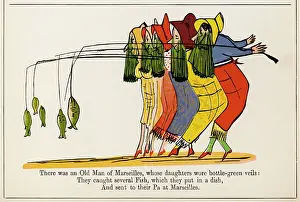 Veils: An Old Man of Marseilles, Edward Lear