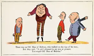 Toes: Old Man of Melrose, Edward Lear