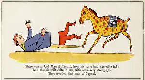 Glue: Old Man of Nepaul, Edward Lear