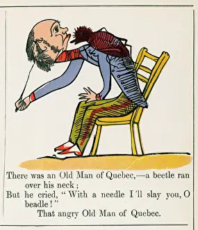 Beadle: Old Man of Quebec, Edward Lear