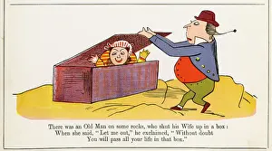 Exclaimed: Old Man On Some Rocks, Edward Lear