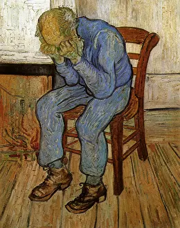 Floorboards: Old Man in Sorrow, by Van Gogh