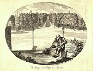 Brigittenau: The old man in the spring in the Augarten. 1781