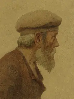 Fernand: Old man wearing a beret