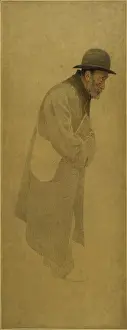 Fernand: Old man wearing a derby hat